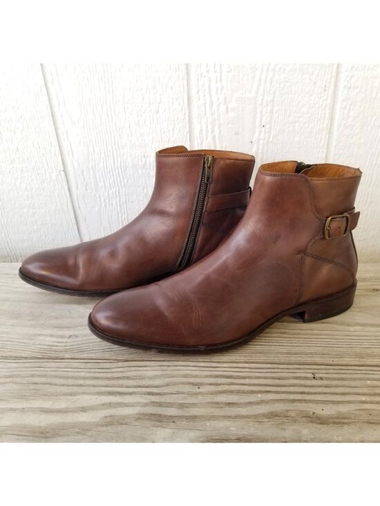 Johnston and Murphy Lofting Buckle Monk Strap Chukka Boots 11 M 592208 main image 10